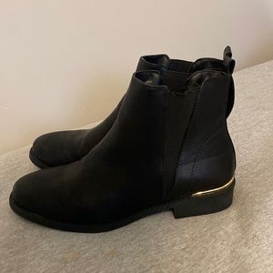 Black MIA Leather Boots